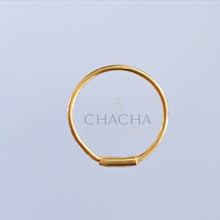 Load image into Gallery viewer, 9ct gold Nose Hoop Ring